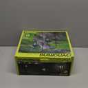 Dynaming 4 Pack Solar Hanging Lights Outdoor, Solar Powered Garden Decorative Lanterns with 4 x 38 Inch Shepherd Hooks, Waterproof Landscape Lighting for Lawn Patio Yard Pathway Driveway, Warm White