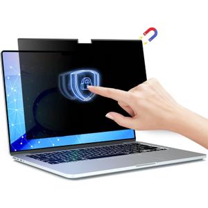 ZOEGAA MacBook Pro 14 inch Privacy Screen, Magnetic Privacy Screen for Macbook Pro 14 inch 2021~2026 (M1, M2, M3, M4, M5, Pro, Max), Removable Anti-Peeping,Anti Blue Light,Anti Glare Screen Protector