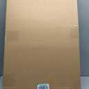 Gersoniel 19x14x4 Inch Half Sheet Cake Boxes Large Rectangle Bakery Boxes with Window Cardboard Treat Packaging Bakery Take out Containers for Pastry Baking Donuts Cupcake Pie(Brown,10 Pack)