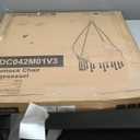 SONGMICS Hanging Chair, Hammock Chair with Large, Thick Cushion, Boho Swing Chair for Bedroom, Patio, Balcony, Garden, Holds up to 264 lb, Accessories Included, Cream White UGDC042M01