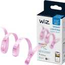 WiZ 3FT RGB Wi-Fi LED Smart Color Changing Light Strip Extension - Connects to Your Existing 2.4Ghz Wi-Fi - Control with Wiz Connected App - Works with Google Home, Alexa and Siri Shortcuts