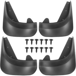 SCITOO 4PCS Mud Flaps Front & Fear Splash Guard Set Suitable for Toyota Avalon Avanza Camry C-HR for Highlander Hilux for Land Cruiser for RAV4 for Sienna for Tacoma 2004-2019 US44580_329126115