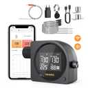 5G Wi-Fi & Bluetooth BBQ Temperature Controller, INKBIRD Automatic Smoker Fan with LCD Screen for Ceramic Grill | Mobile Notification Timer Alarm Calibration for BGE, Kamado, Akorn, Weber, 5 Probes