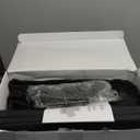 REEVAA Dog Truck Seat Cover for Back Seat, Hard Bottom Dog Hammock for Car, Pet Bed Extender for 2-4 Large Dogs, Waterproof Seat Protector, Universal XL Size Fits for Crew Cab Truck/ SUV, Black