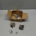 Kwikset Casey Entry Door Handle with Lock and Key, Secure Keyed Reversible Lever Exterior, For Front Entrance and Bedrooms, Satin Nickel , Pick Resistant Smartkey Rekey Security and Microban (1 Pack)