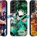 3D Anime Motion Case for Galaxy S Case 6.1" Shockproof Soft Anti-Scratch Cool Manga Changable Compatible with SamGalaxy S (M1, Samsung Galaxy S25 Ultra)