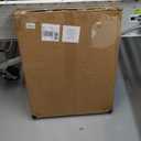 Dog Crate Topper Wood Countertop for 42 Inch Dog Cage, Dog Crate Table Topper Collapsible Dog Kennel Topper (Rustic Brown, 42 Inch)