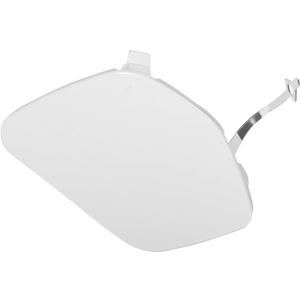 ACROPIX Car Tow Hook Eye Hole Cover Cap Compatible for BMW X1 XDrive28i 2.0L L4 - Gas 2016, Durable Plastic White Front Right Bumper Car Parts