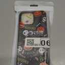 XIMIZU Case for iPhone 14 Pro Max Halloween Ghost Pumpkin Design,Black Matte Soft Slim Fit TPU Anti-Scratch Shockproof Protective Cover Phone Case for iPhone 14 Pro Max