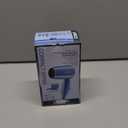 Conair Travel Hair Dryer with Dual Voltage, 1600W Compact Blow Dryer with Folding Handle, Blue