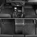 Floor Mats for Ford Bronco 2021-2026, All Weather Floor Mats Trunk Cargo Liner with Backrest Protectors and Door Sill Guards Accessories, Full Coverage Set (Fit 4 Door Models)