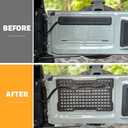 MAIKER OFF ROAD Tailgate Storage Panel Tailgate Molle Panel Steel Cargo Shelf Storage Luggage Holder Carrier with 3 Storage Bags for Ford Bronco Accessories 2021 2022 2023 2/4 Doors