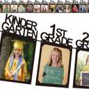 2026 Graduation Photo Banner 8x10 K-12 Graduation Party Photo Display Graduation Party Decorations Personalized Graduation Announcements Banner for High School College Graduation Party Supplies TD112