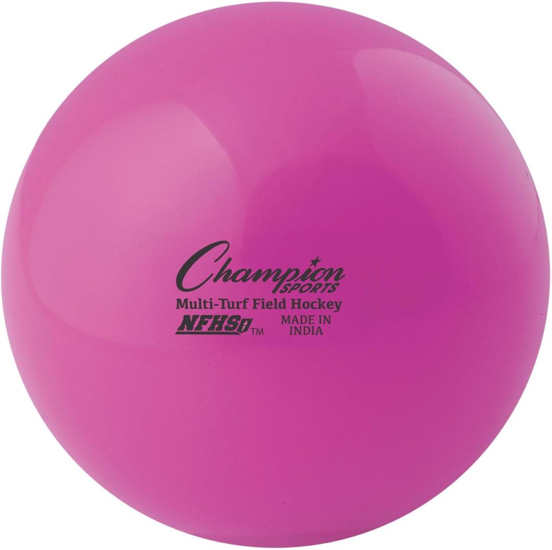 Champion Sports NFHS Approved Official Field Hockey Game Balls - 12 Pack in Multiple Colors Champion Sports NFHS Approved Official Field Hockey Game Balls - 12 Pack in Multiple Colors