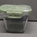 Glasslock 6 Glass Containers , 7 Lids, Included 1 spare lid for your Inconvenience