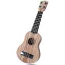 Raimy 17in Kids Ukulele Guitar - 4 Strings Mini Guitar Children Musical Instruments Educational Toys with Picks for Toddler Kids Boys Girls Beginner (Koa Color)