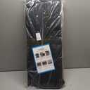 Car Trunk Organizer for SUV Sedan,Extra LargePremium PU Leather Foldable Cargo Storage Box with Magnetic Lid,Multi-Compartment Collapsible Trunk Organizers (Black-Red)