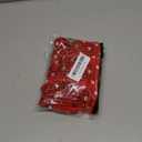 LOOKBOHO Womens Tops Dressy Casual Trendy Business Work Blouses Short Sleeve Ruffled V-Neck Tshirts (Large, Red Floral)