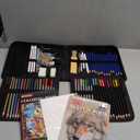 141 PCS Art Supplies Sketching Kit Pro Max, Drawing Pencils with Sketchbook, Coloring Book, Colored Graphite Charcoal Watercolor & Metallic Pencils, Drawing Supplies Gifts for Artists Adults Kids