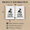 Greyhound Gifts Spiral Notebook, Dog Gifts for Women Journaling Notebooks, It's Not Dog Hair It's Greyhound Glitter College Ruled Spiral Notebook for School Office Supplies, 5.5x8.3 Inches