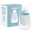 Papablic Fast Bottle Warmer with Feeding, Tracker Baby Bottle Warmer for Breastmilk or Formula, Ready Milk in 2 Mins Accurate Temperature, Control and Automatic Shut-Off