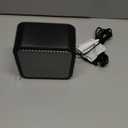 Amazon Basics Ceramic Portable Mini Space Heater for Office Desk, Indoor Use, Fast Heating, Energy Efficient, 500W, With Tip-Over Protection, Lightweight 1.4 lbs, Black, 5.87"D x 3.15"W x 5.95"H