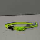 Flashseen LED Dog Collar, Light Up Dog Collar USB Rechargeable, Brightest Dog Lights for Night Walking, Adjustable Dog Collar Light for Dog Safety (Green, Large)