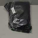 LUPURTY 3 Piece Suits for Men,Men's Suit Slim Fit,Business Solid One Button Single Breasted Tuxedo Blazer Vest Pants Set,Black M