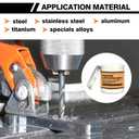 8.9 Oz Professional Cutting Wax for Metal Drilling & Sawing, High-Temp Drill Cutting Fluid & Saw Blade Lubricant, Extends Tool Life Cutting Paste