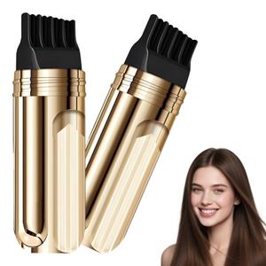 2PCS Root-Touch-Up Hair Color Stick & Comb, 2 in 1 Convenient Hair Dye Comb For Gray, Instant Hair Coloring Comb for Women Men, Waterproof and Sweat-Proof, Temporary Quick Gray Hairs Coverage (Brown)