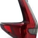 Nakkaa Left Outer Tail Light Assembly Compatible with CR-V CRV 2020-2022 | Driver Side Rear Brake Lamp HO2804122 33550TLAA21