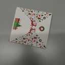 Nativity Christmas Decorations, 3.5 Inch Ceramic Religious Christmas Ornament, Christmas Tree Ornaments, Christian Gifts for Kids, Religious Gifts for Women, Xmas Gifts for Mom, Merry (Birth of Jesus)