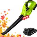 Mueller UltraStorm Cordless Leaf - Snow Blower, 130 MPH, 180 CFM Powerful Motor, Electric Leaf Blower for Lawn Care, Battery Powered Blower for Snow