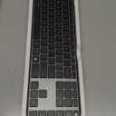 seenda Wireless Bluetooth Keyboard and Mouse Combo, SKM64-3 Rechargeable Slim Quiet Keyboard Mouse, 3 Multi-Device Connection, Compatible for Windows, Mac, MacBook, iPad, Tablet, Black Gray