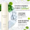 DR.PEPTI Centella Milky Toner EX  63% Centella Base & 8-Type Hyaluronic Acid for Dry Sensitive Skin  Soothing Moisture Barrier Toner with 5 Peptides & Niacinamide, 6.09 fl oz