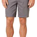 Amazon Essentials Men's Slim-Fit 9" Stretch Chino Short (Gray)