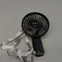 EasyAcc Personal Fans Portable Rechargeable, Washable Guard + Powerful + 180Foldable + Professional ODM Fan + Durable, 4 Speeds Portable Cooling Fan for Travel Outdoor Office