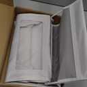 Indoor Wall Mount Mail Catcher Bag Door Slot Post Box Basket Mail Boxes Organizer Security White