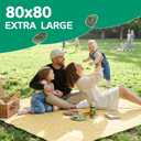 Extra Large Outdoor Picnic Blanket Camping Beach Mat Women Teacher Coworker Work Besties Colleague Manager Supervisor Boss Executive Assistant Inter Birthday Retirement Appreciation Cool Unique Gifts, 
Size	80'' x 80''