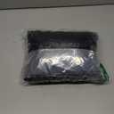 Hysterectomy Pillow Pocket Tummy Pillows, Hysterectomy Recovery Gifts, Ice Pack Not Included, Small Portable Abdominal Cushion After Surgery Post C-Section Women Minky Dot Black