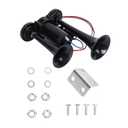 600DB Super Loud Train Horns, 12V Waterproof Air Horns Replacement Kit, Car Air Electric Double Horns With Compressor, Automotive Accessories Universal for Car, Motorcycle, Truck, Bike, Boat Black (2