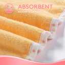 Baby Hooded Towel with Unique Animal Design Ultra Soft Thick Cotton Bath Towel for Newborn (Chick)