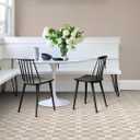 FloorPops Richmond Peel and Stick Floor Tiles, Beige, Water Resistant, 12 in x 12 in, Pack of 10