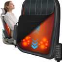 CooCoCo Lower Back Massager with Heat, 2026 Upgraded Back Massager for Pain Relief Deep Relief, 2X Larger Heating Area and Faster Heating, FSA Eligible, HSA Shiatsu Rooling Back Massage