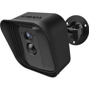 Frienda Black 360 Degree Adjustable Wall Mount Bracket and Silicone Protective Skin for Blink Xt Indoor Outdoor Security Camera(1,Black)