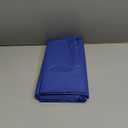 Pureegg Plastic Table Cloth Disposable 10 Pack, 54 x 108 Inch Table Cloths, Patriotic Decorations, Thanksgiving, Veterans Day Tablecloths, Rectangle, Plastic Cover, Leakproof & Sturdy, Navy Blue