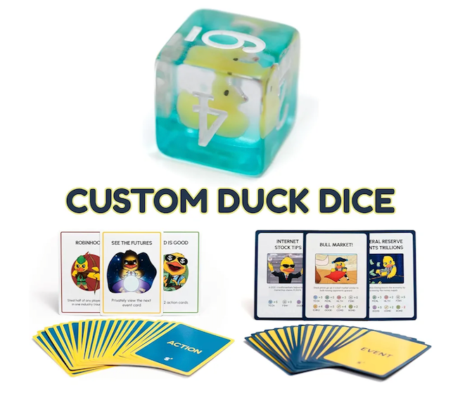 Investment Strategy Board Game (Ages 7+, Easy to Learn, Educational), Navy Blue