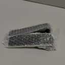 Goovilla Heavy Duty Floating Shelf Brackets 6 Inch for 24 Wood Stud, 4 Pack L Brackets for Shelves or Shelving, Black Coated Metal Shelf Hardware with 160 lb. Load Capacity and Easy Installation