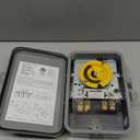 DEWENWILS 24-Hour Mechanical Timer Switch - 120VAC SPST, 2HP 40A, Metal Enclosure, Heavy Duty, Manual Override, Ideal for Pool Pump, Water Heater, Lights and Fans, Weatherproof, ETL Listed, Gray