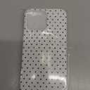 BLACK POLKA DOTS Case for iPhone 16 Pro Max